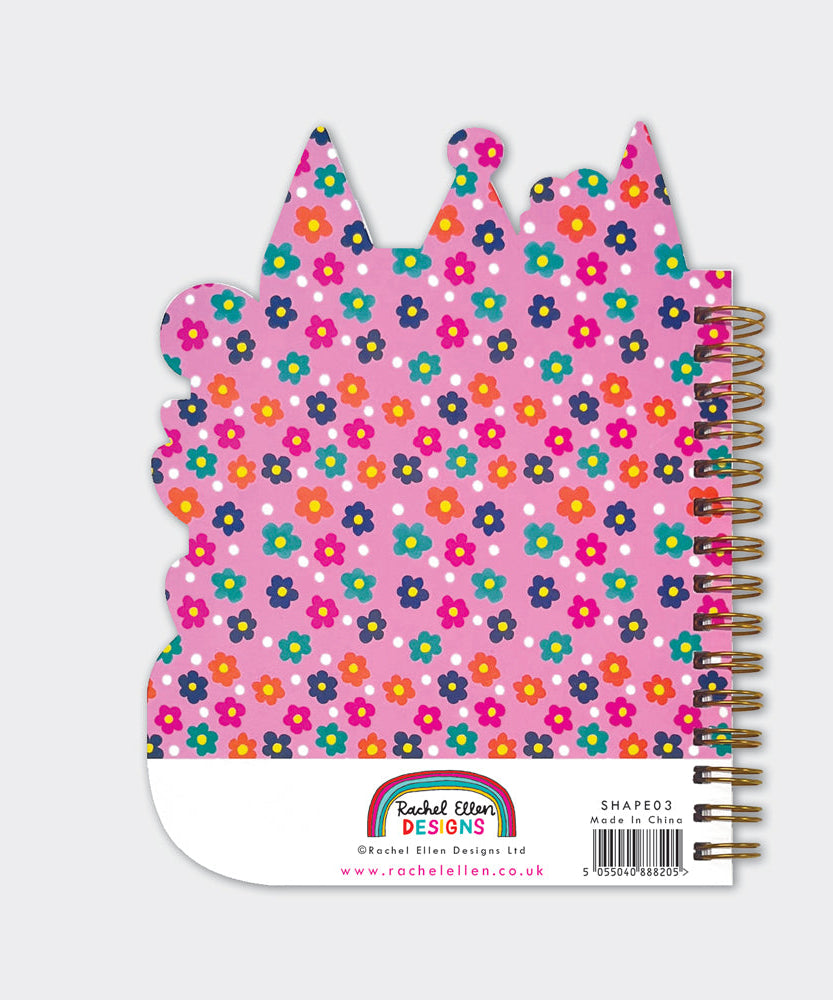 Rachel Ellen - Purr-fect Katzenförmiges Notizbuch mit Drahtdeckel