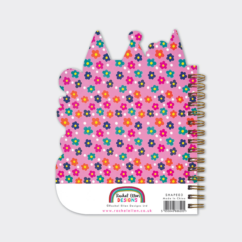 Rachel Ellen - Purr-fect Katzenförmiges Notizbuch mit Drahtdeckel