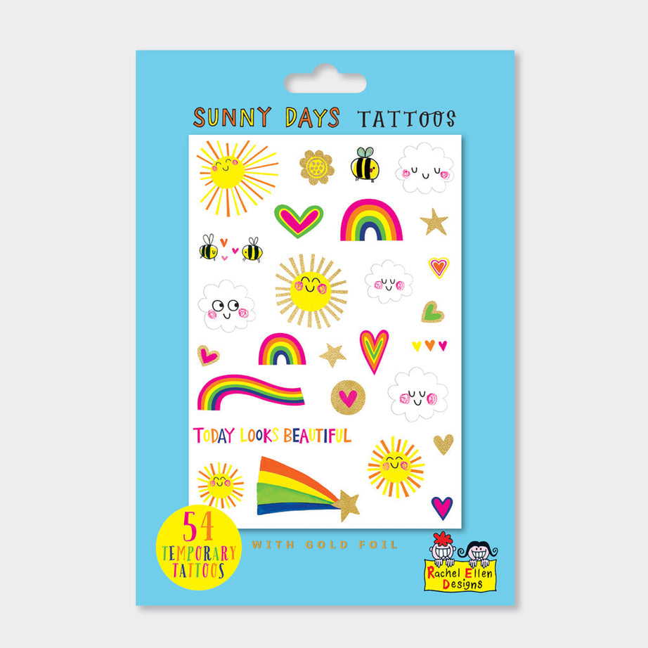 Rachel Ellen - Sunny Days Kinder Temporäre Tattoos