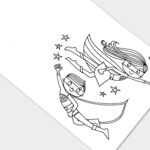 Rachel Ellen – Superhelden-Malbuch