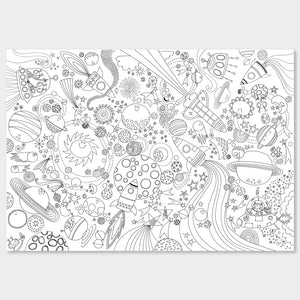 Rachel Ellen - To The Moon Riesen-Malposter