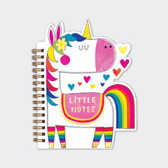 Rachel Ellen - Drahtgebundenes Notizbuch Einhorn