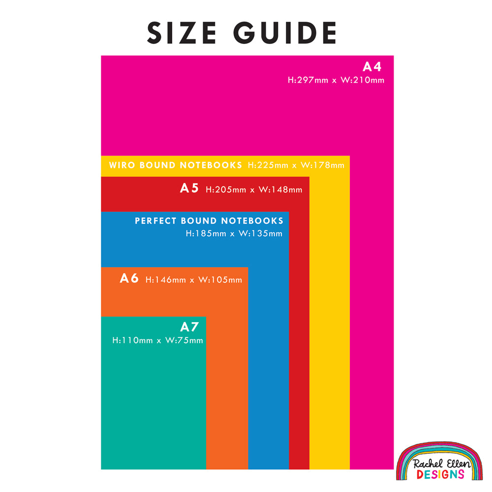 Rachel Ellen - Einhornförmiges Spiralgebundenes Notizbuch