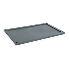 Hay - rechteckiger Deckel für Crate Faltbox | Carbon