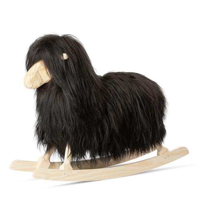 Danish Crafts-Povl Kjer - Schaukelndes Schaf | Schwarz
