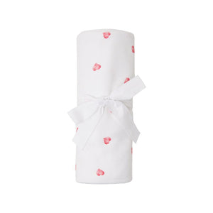 Rosa & Blue Baby Blanket - Heart-Blankets-Heart- | Natural Baby Shower