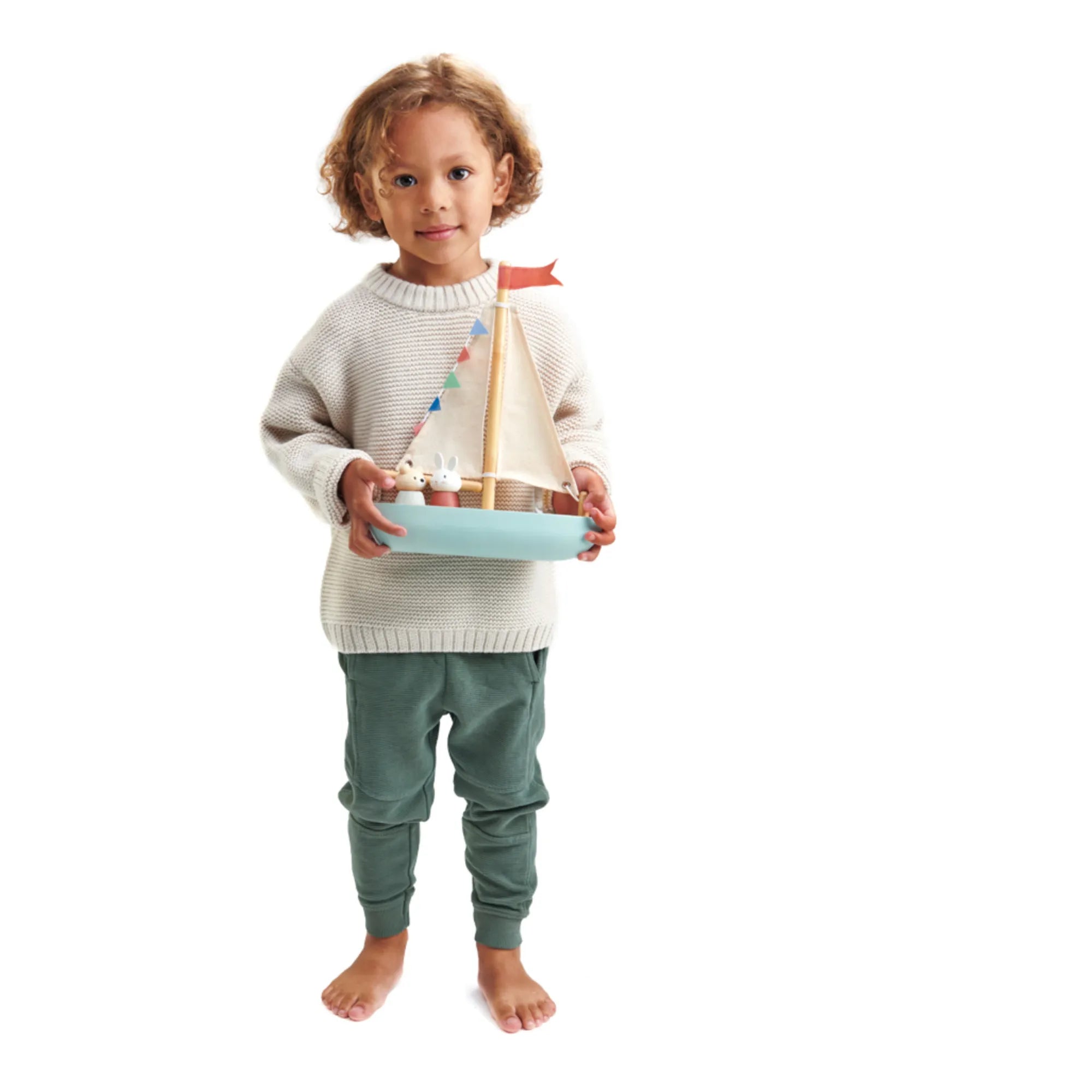 Tender Leaf Toys – Segelboot