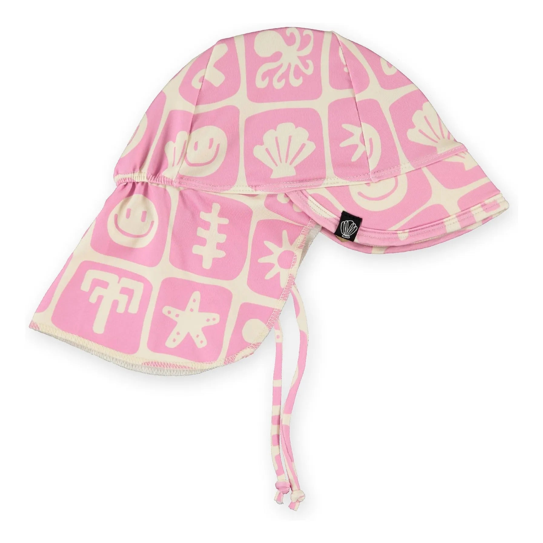 Beach & Bandits - Salty Sea Smile UV-Schutz Hut aus recycelten Fasern | Rosa