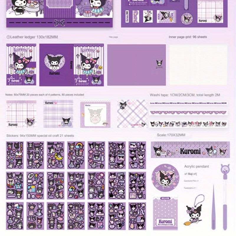 Sanrio - Kuromi Briefpapier-Set