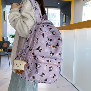 Sanrio - Kuromi Schulrucksack