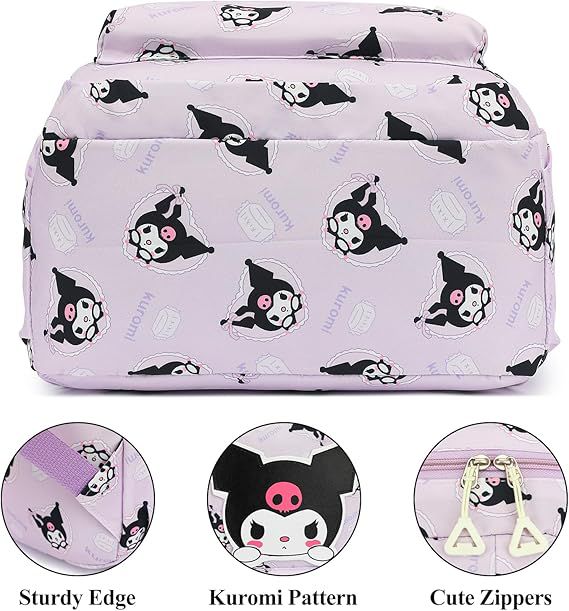 Sanrio - Kuromi Schulrucksack