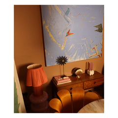 Doing Goods - Pyramiden-Tischlampe | Messing