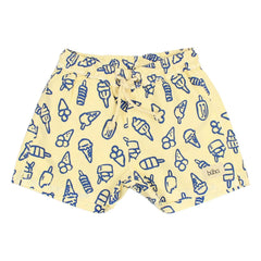 Búho - Bio-Baumwoll-Eis Kurze Shorts | Gelb