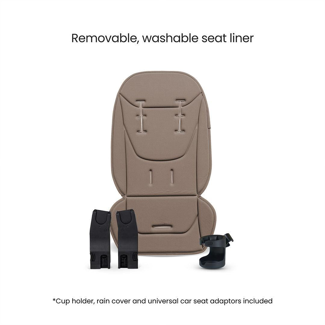 Silver Cross Breez Accessory Bundle-Stroller Bundles-Champagne- | Natural Baby Shower