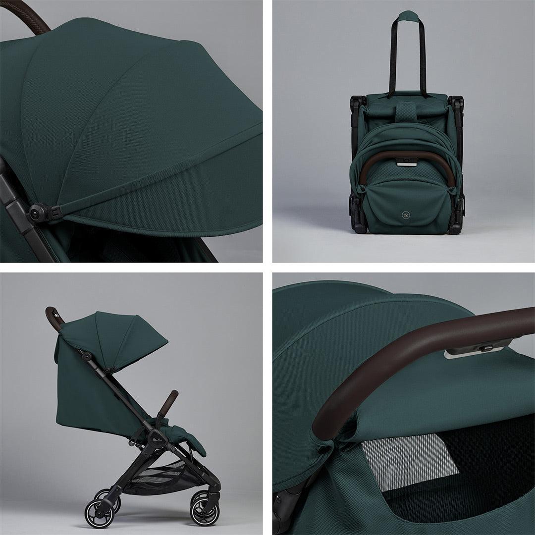 Silver Cross Clic 2 Compact Stroller - Conifer-Strollers-Conifer- | Natural Baby Shower