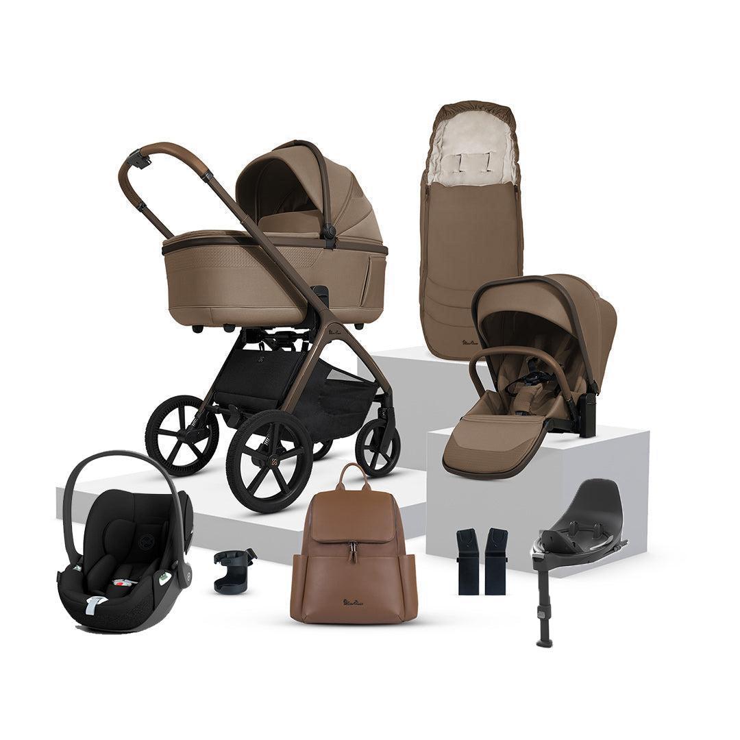 Silver Cross Cove + Cloud T Travel System-Travel Systems-Maple- | Natural Baby Shower