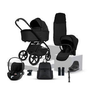 Silver Cross Cove + Cloud T Travel System-Travel Systems-Onyx- | Natural Baby Shower