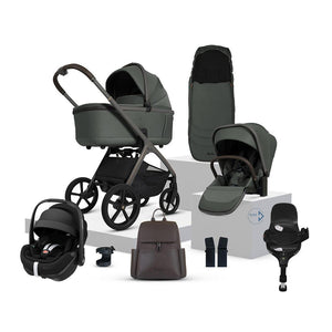 Silver Cross Cove + Pebble 360 Pro2 Travel System-Travel Systems-Pewter- | Natural Baby Shower