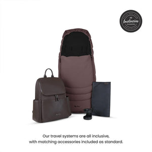 Silver Cross Cove Pushchair Accessory Bundle - Damson-Strollers-Damson- | Natural Baby Shower
