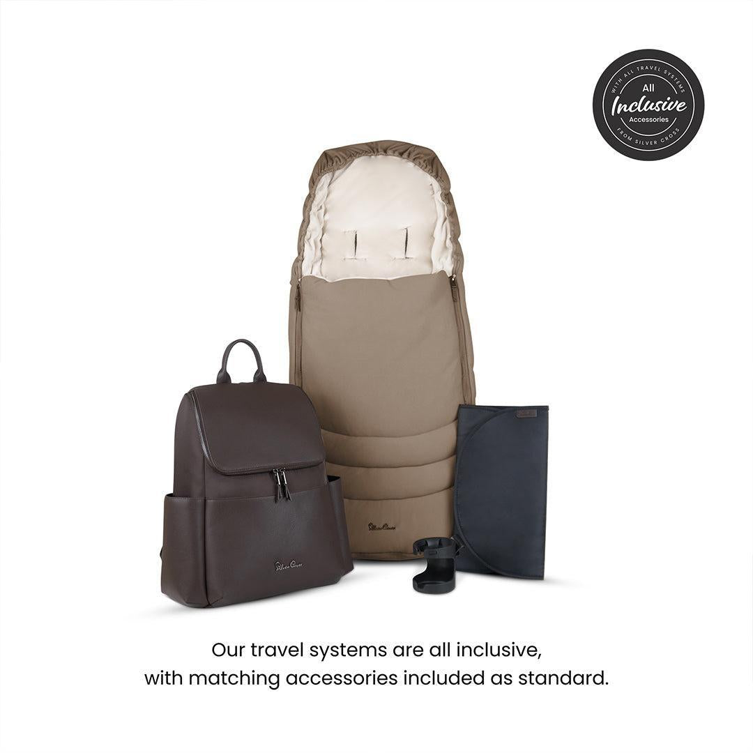 Silver Cross Cove Pushchair Accessory Bundle - Maple-Strollers-Maple- | Natural Baby Shower