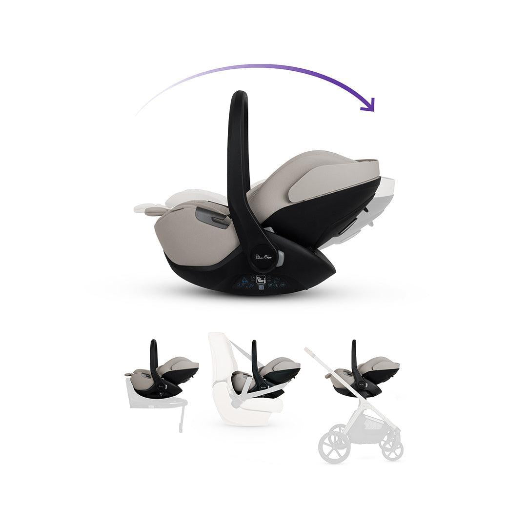 Silver Cross Cove Ultimate 360 Bundle-Travel Systems-Champagne- | Natural Baby Shower