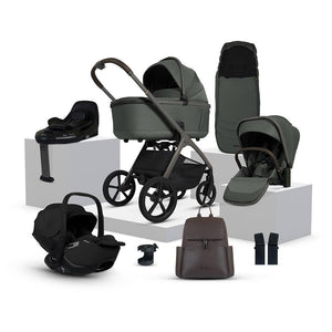 Silver Cross Cove Ultimate 360 Bundle-Travel Systems-Pewter- | Natural Baby Shower