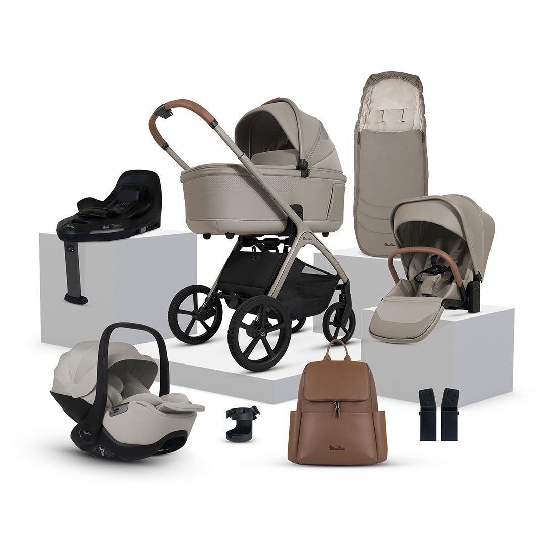 Silver Cross Cove Ultimate 360 Bundle-Travel Systems-Champagne- | Natural Baby Shower
