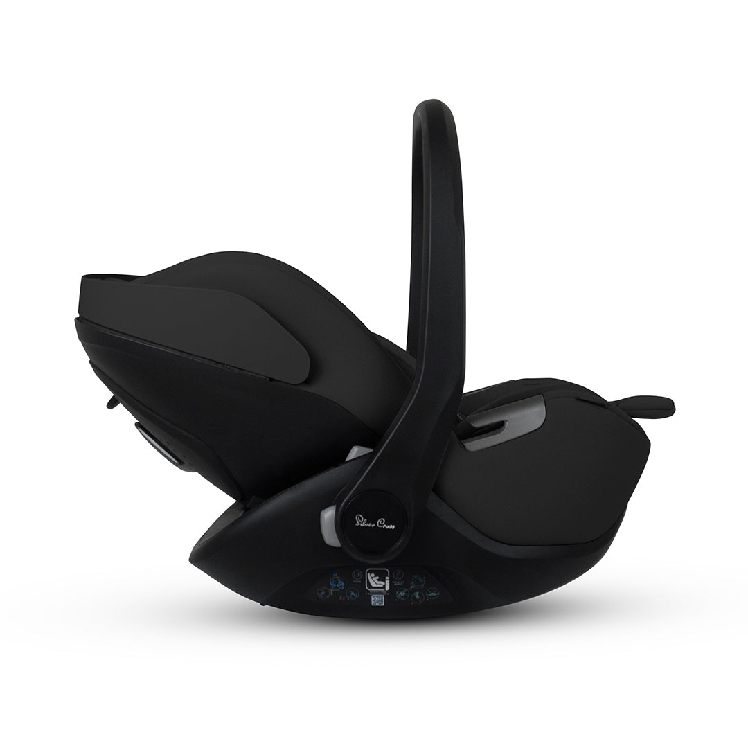 Silver Cross Glide Plus 360 - Iconic Black-Car Seats-Iconic Black- | Natural Baby Shower