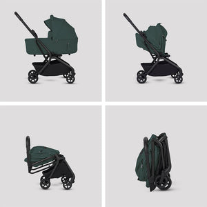 Silver Cross Nia Glide Travel System-Travel Systems-Champagne- | Natural Baby Shower