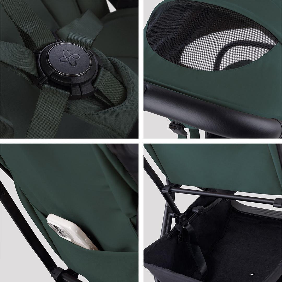 Silver Cross Nia Stroller - Conifer-Strollers-No Carrycot- | Natural Baby Shower