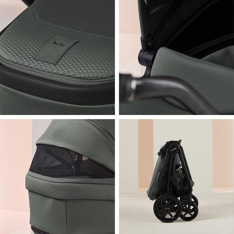 Silver Cross Reef 2 + Cloud T Travel System-Travel Systems-Pewter- | Natural Baby Shower