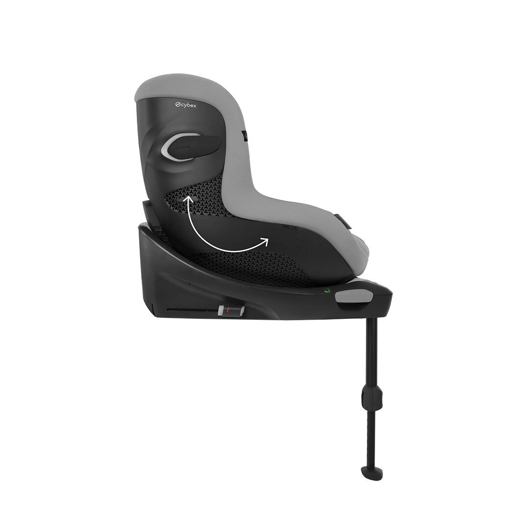 CYBEX Sirona Gi i-Size Plus Car Seat - Stone Grey-Car Seats-Stone Grey- | Natural Baby Shower