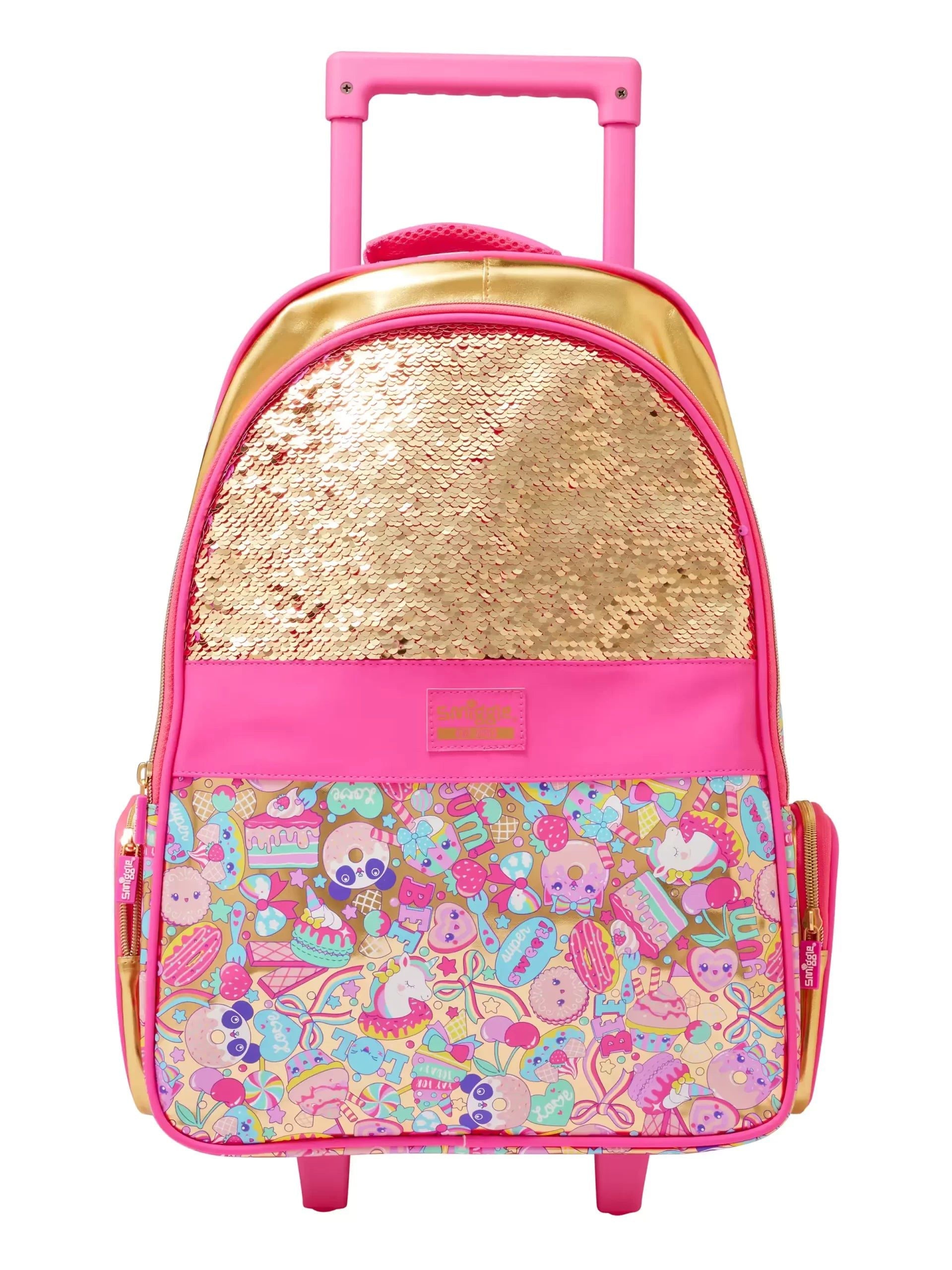 Smiggle – Beleuchtete Rolltasche zum 20. Geburtstag mit Rakel