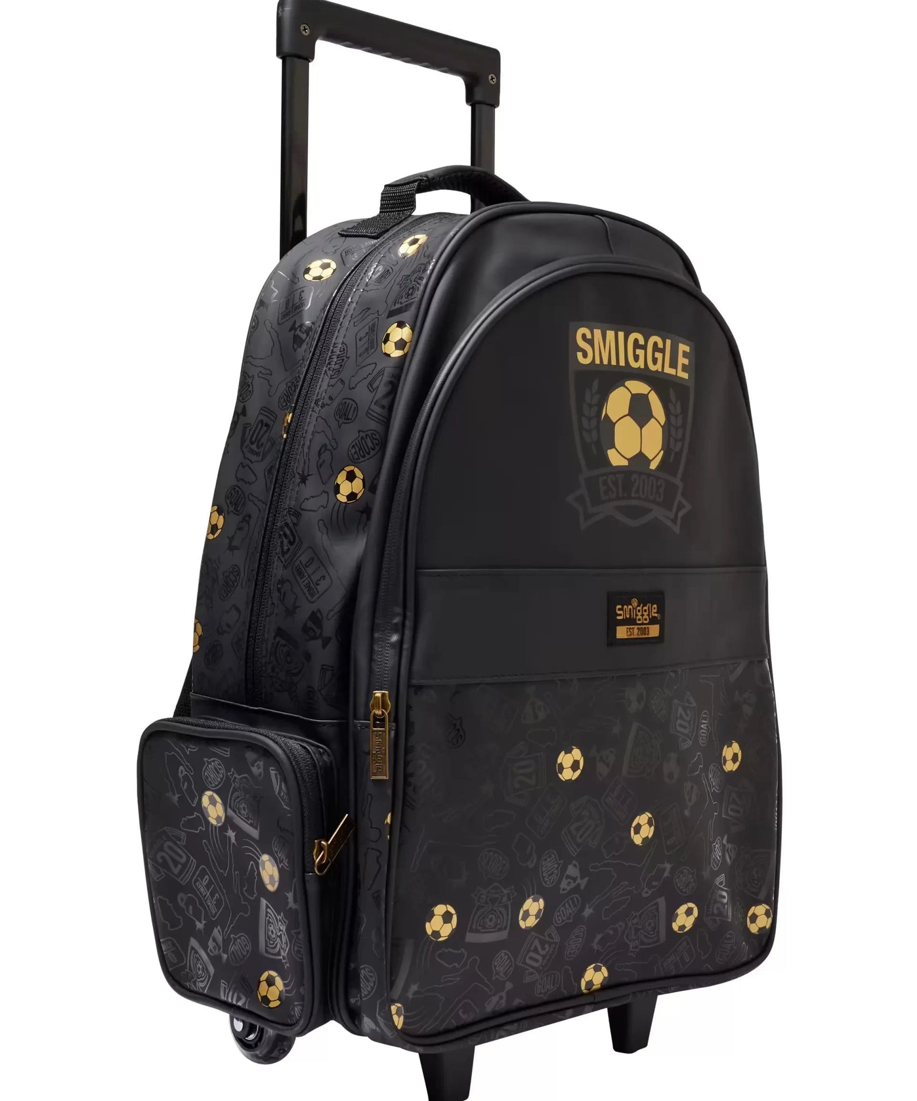 Smiggle – 20. Geburtstags-Trolley mit Licht und Rollen Tasche