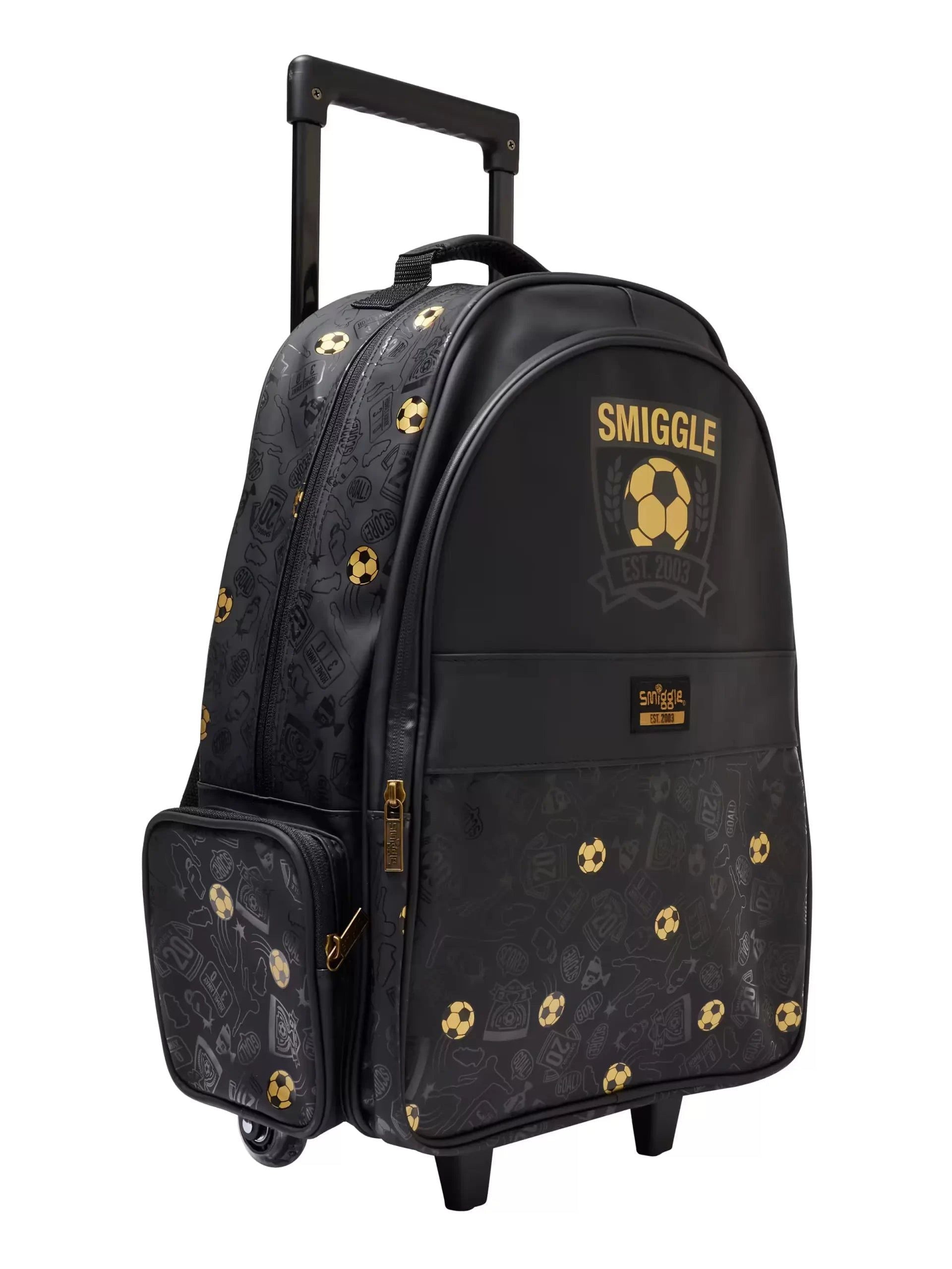 Smiggle – 20. Geburtstags-Trolley mit Licht und Rollen Tasche