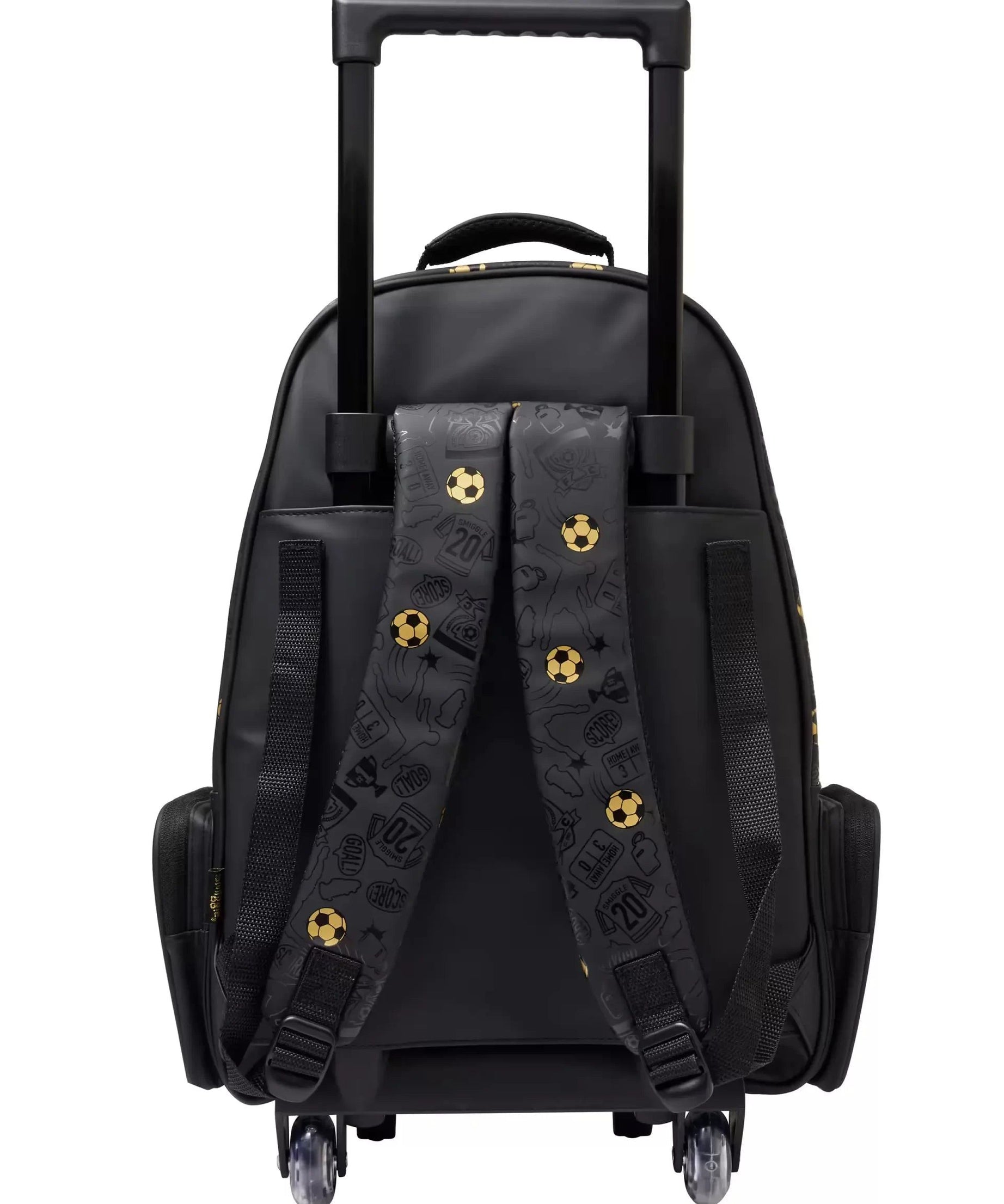 Smiggle – 20. Geburtstags-Trolley mit Licht und Rollen Tasche