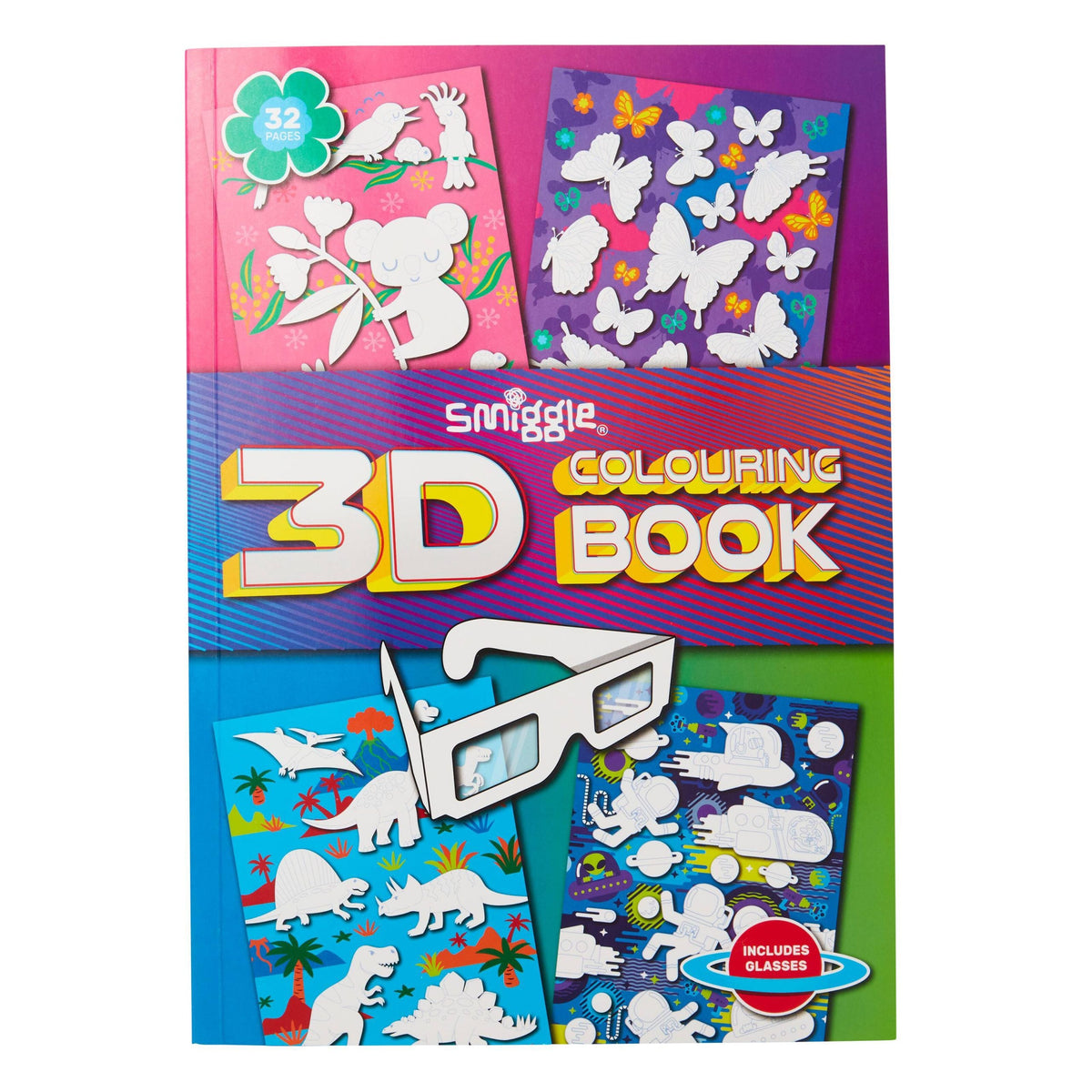 Smiggle – 3D-Malbuch