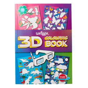 Smiggle – 3D-Malbuch