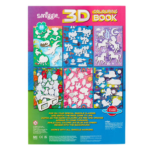 Smiggle – 3D-Malbuch