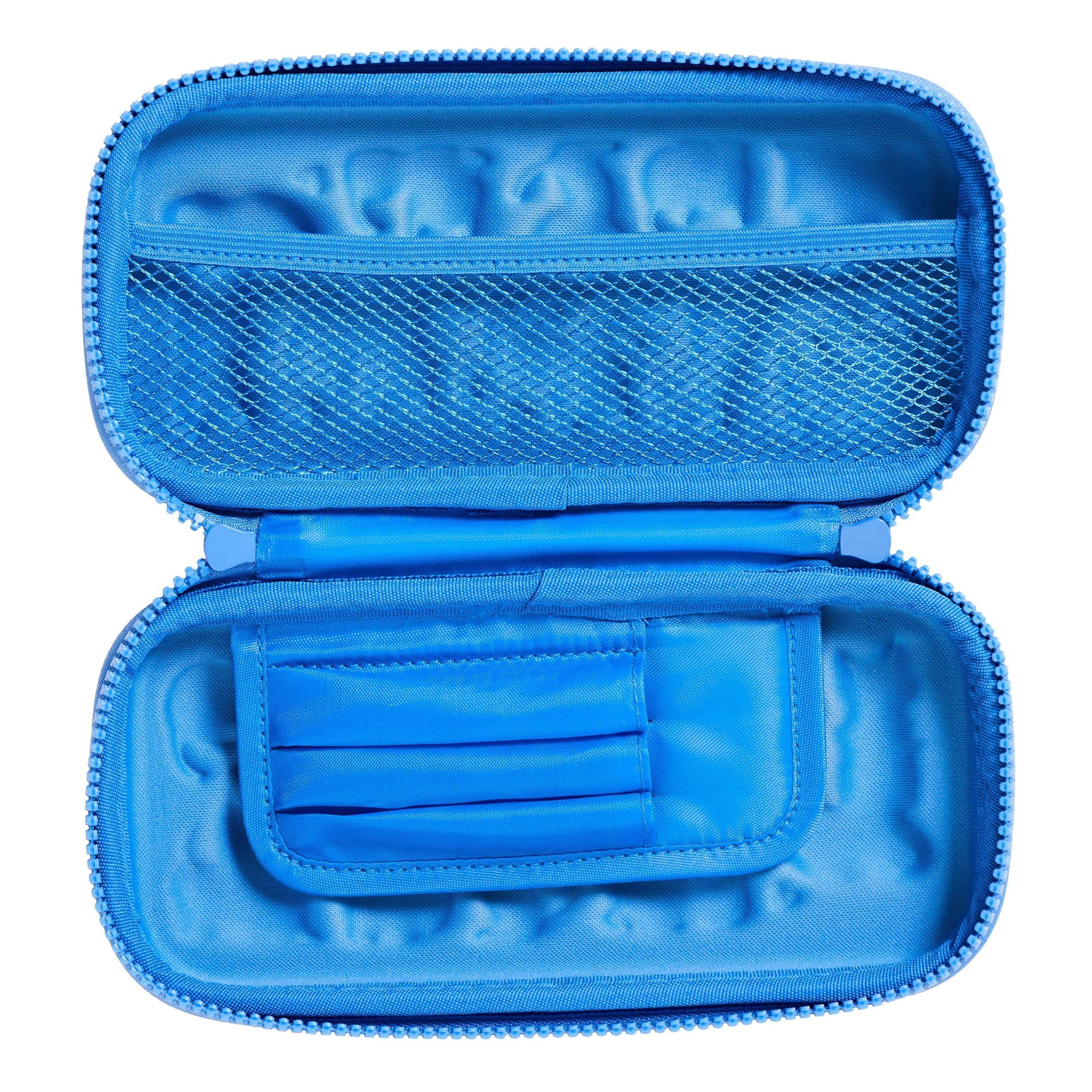 Smiggle - Kleines Federmäppchen mit 3D-Prägung und Hardtop in Lila