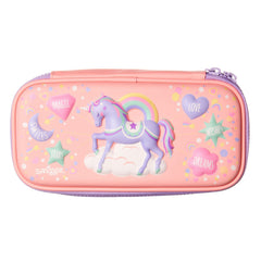Smiggle – 3D-geprägtes Hardtop-Einhorn-Federmäppchen