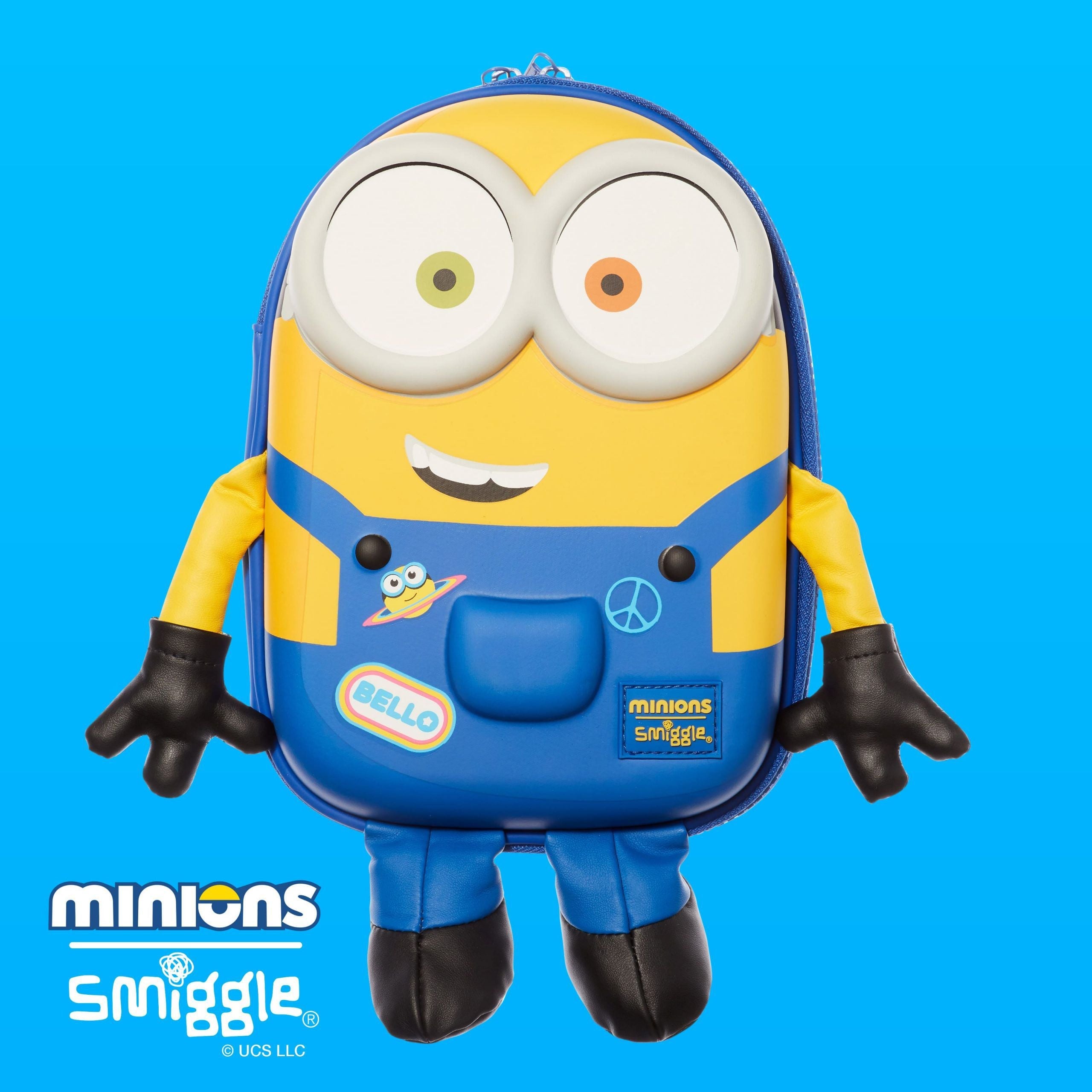 Smiggle – Minions Hardtop-Federmäppchen mit 3D-Prägung