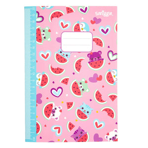 Smiggle – A5-Notizbuch mit Linealen und Linern