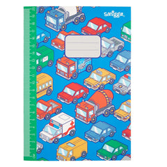 Smiggle – A5-Notizbuch mit Linealen und Linern