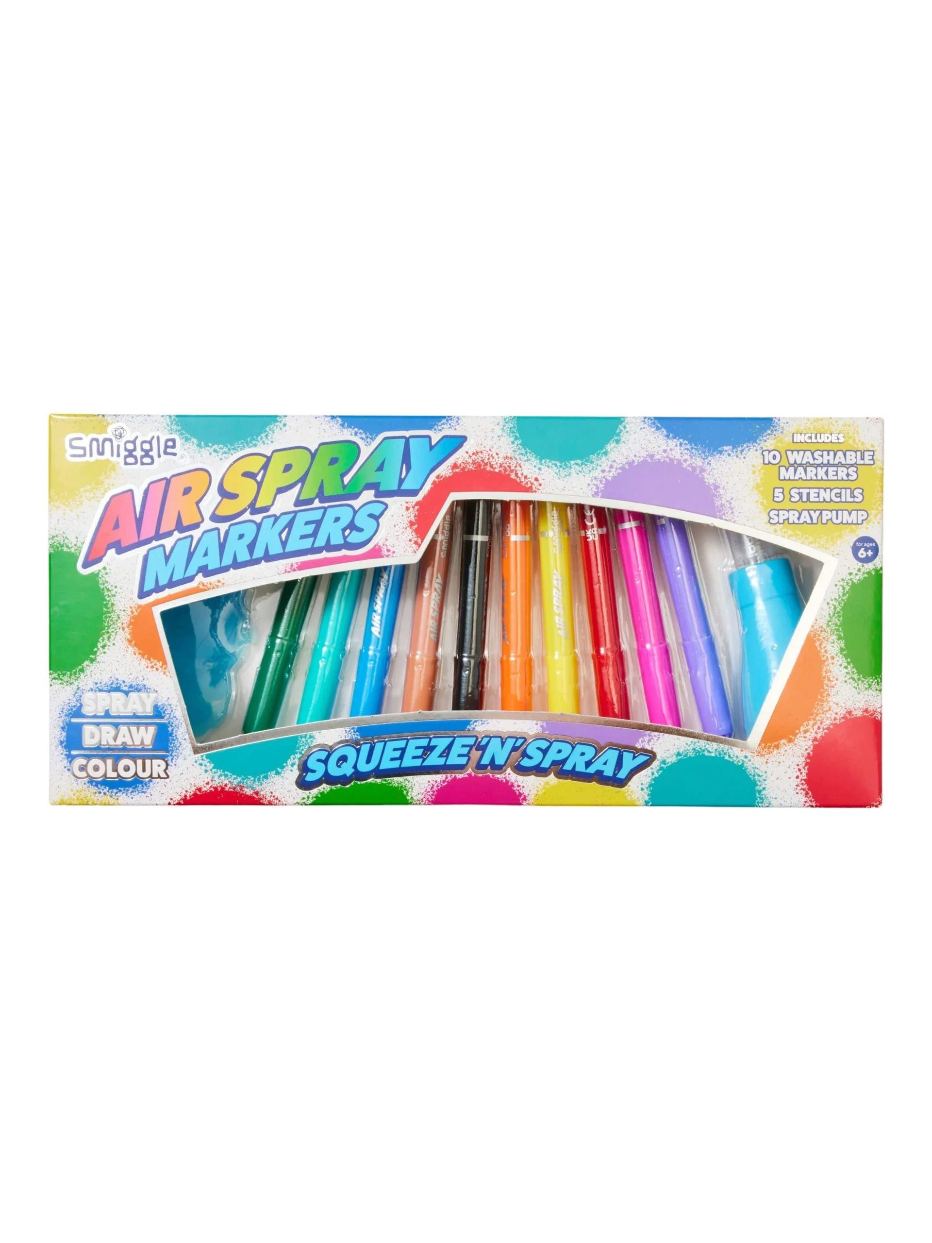 Smiggle – Air Spray Air Spray Marker Pen-Set