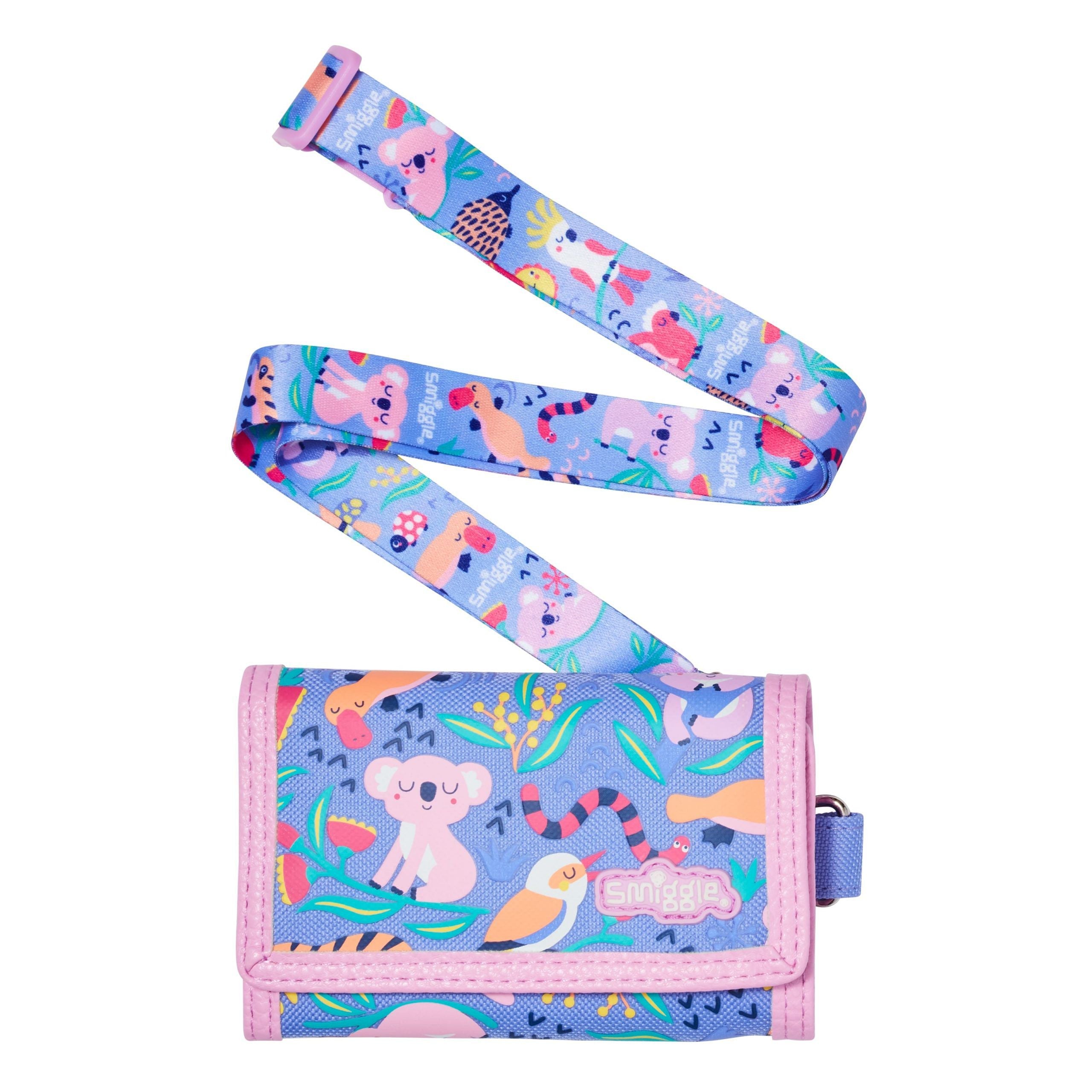 Smiggle - Animalia Kordel-Kindergeldbörse