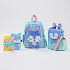 Smiggle - Animalia Junior Kindergarten- und Krippen-Schultaschen-Set 4-teilig