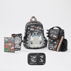 Smiggle - Animalia Junior 5-teiliges Kindergarten- und Krippen-Schulranzen-Set