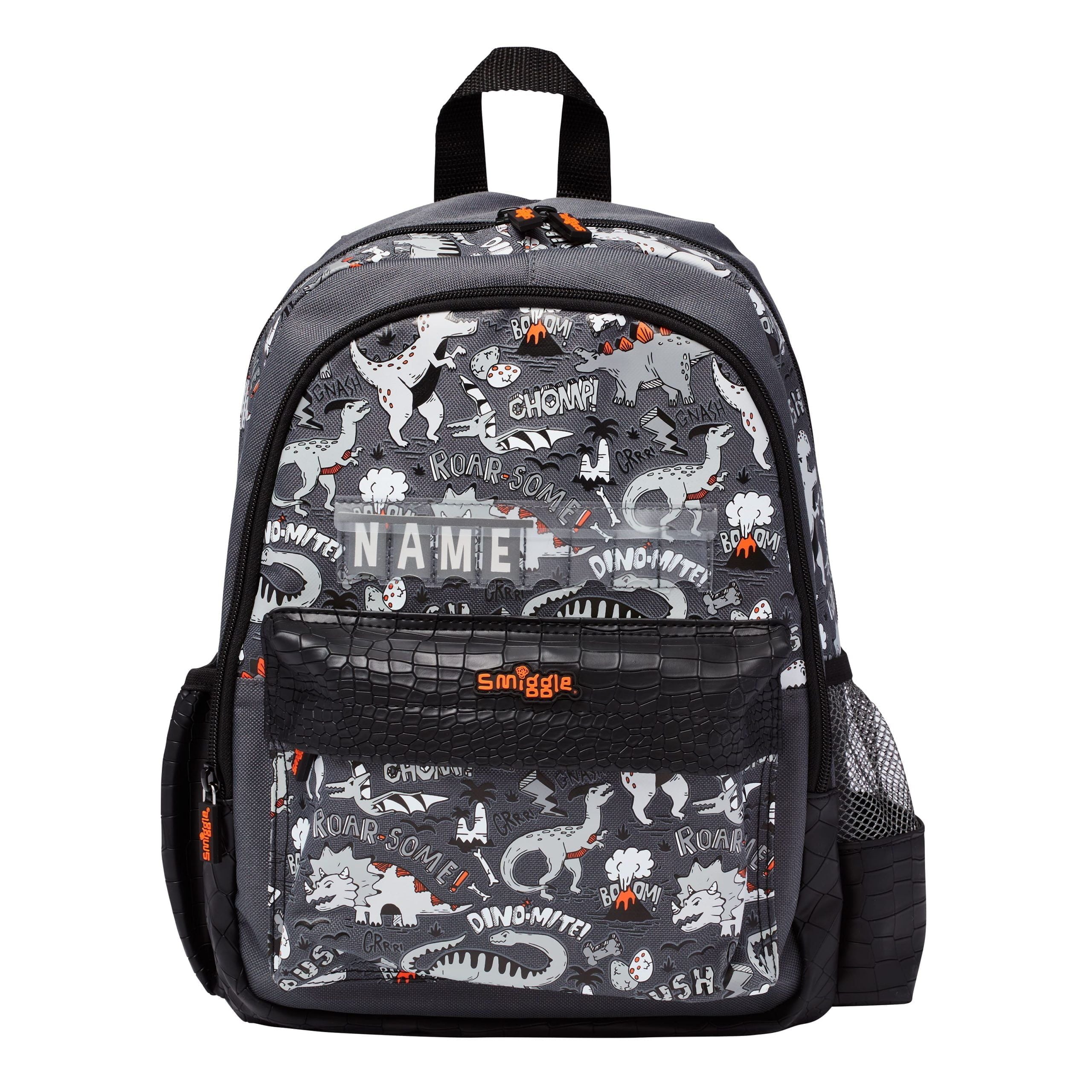 Smiggle - Animalia Junior Rucksack mit Namensschild