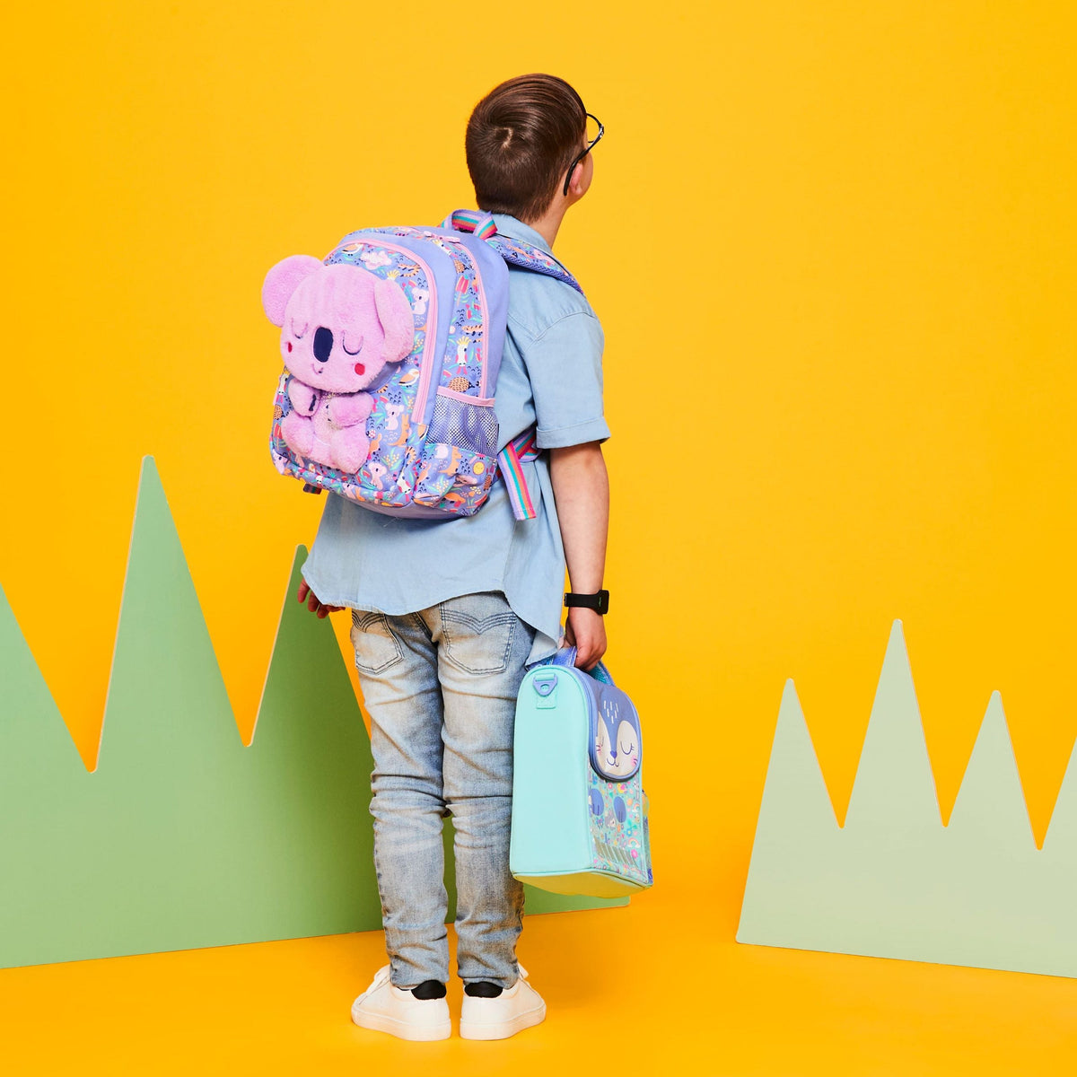 Smiggle - Animalia Junior Schultaschen- und Sets-Set